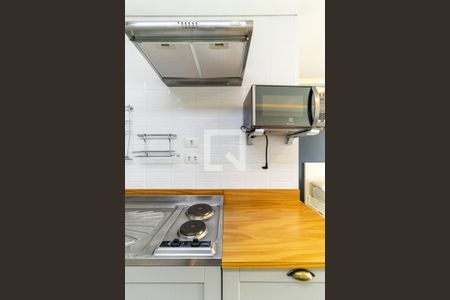 Studio para alugar com 36m², 1 quarto e 1 vaga Studio para alugar com 36m², 1 quarto e 1 vagaCozinha - Cooktop