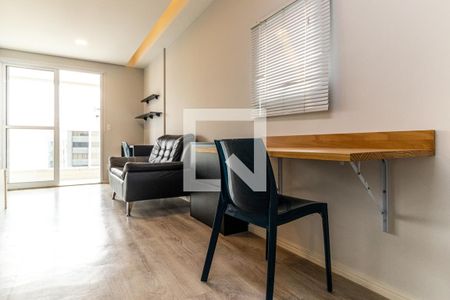 Studio para alugar com 36m², 1 quarto e 1 vaga Studio para alugar com 36m², 1 quarto e 1 vagaCozinha - Mesa