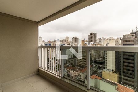 Varanda de kitnet/studio para alugar com 1 quarto, 36m² em Vila Buarque, São Paulo