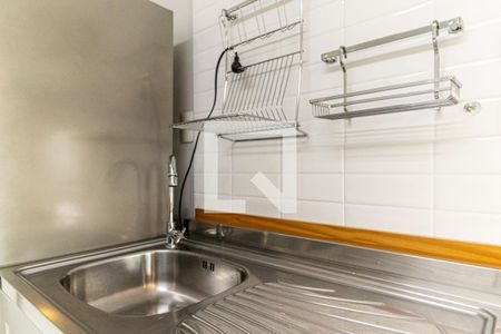 Studio para alugar com 36m², 1 quarto e 1 vaga Studio para alugar com 36m², 1 quarto e 1 vagaCozinha - Torneira