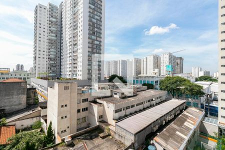 Dormitório - Vista de kitnet/studio para alugar com 1 quarto, 22m² em Jardim Brasília , São Paulo