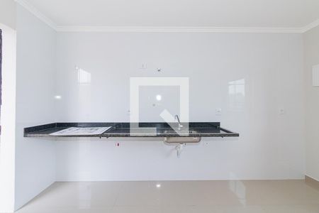 Sala e Cozinha de apartamento à venda com 1 quarto, 42m² em Vila Nivi, São Paulo