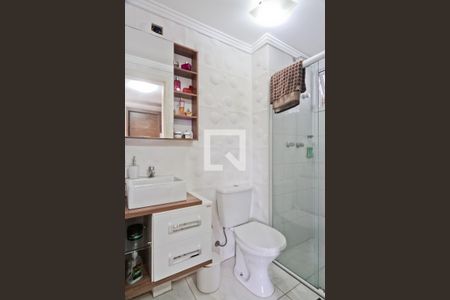 Banheiro da Suíte de apartamento à venda com 3 quartos, 73m² em Vila Brasilândia, São Paulo