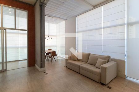 Sala de apartamento para alugar com 1 quarto, 90m² em Paraíso, São Paulo