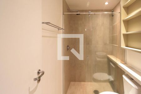 Apartamento para alugar com 100m², 1 quarto e 2 vagas Apartamento para alugar com 100m², 1 quarto e 2 vagasBanheiro do quarto