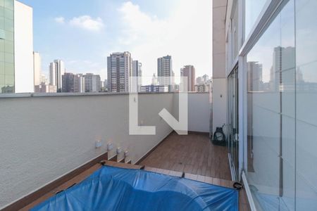 Terraço de apartamento para alugar com 1 quarto, 90m² em Paraíso, São Paulo