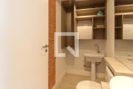 Apartamento para alugar com 100m², 1 quarto e 2 vagas Apartamento para alugar com 100m², 1 quarto e 2 vagasBanheiro e área de serviço