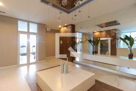 Apartamento para alugar com 100m², 1 quarto e 2 vagas Apartamento para alugar com 100m², 1 quarto e 2 vagasHall social