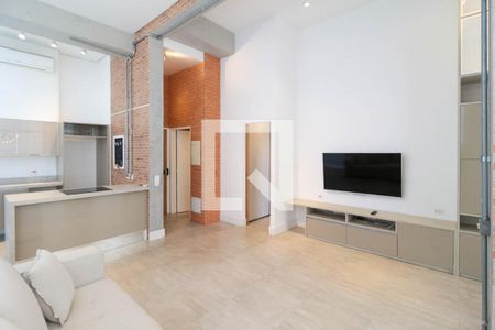 Sala de Estar de apartamento para alugar com 1 quarto, 90m² em Paraíso, São Paulo
