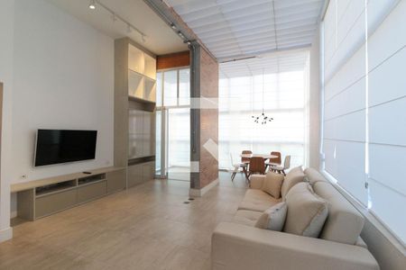Sala de apartamento para alugar com 1 quarto, 90m² em Paraíso, São Paulo