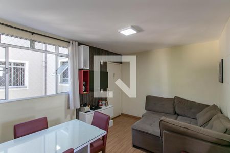 Sala de apartamento para alugar com 2 quartos, 44m² em São João Batista (venda Nova), Belo Horizonte
