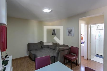 Sala de apartamento para alugar com 2 quartos, 44m² em São João Batista (venda Nova), Belo Horizonte