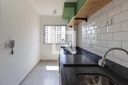 Cozinha de kitnet/studio à venda com 1 quarto, 40m² em Vila Buarque, São Paulo