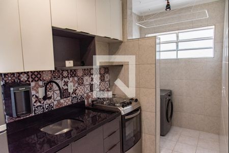 Cozinha de apartamento à venda com 1 quarto, 40m² em Vila Mariana, São Paulo