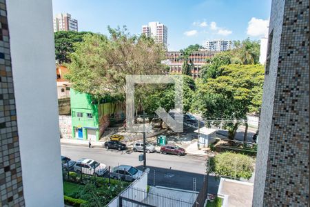 Vista da sala de apartamento à venda com 1 quarto, 40m² em Vila Mariana, São Paulo
