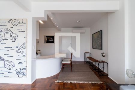 Sala de apartamento para alugar com 1 quarto, 80m² em Cerqueira César, São Paulo