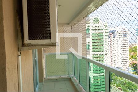 Varanda da Sala de apartamento para alugar com 2 quartos, 60m² em Barra da Tijuca, Rio de Janeiro