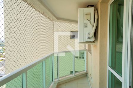 Varanda da Sala de apartamento para alugar com 2 quartos, 60m² em Barra da Tijuca, Rio de Janeiro