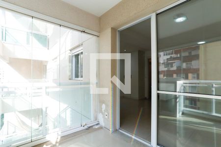 Studio à venda com 49m², 1 quarto e 1 vagaVaranda