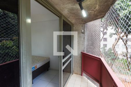 Varanda de kitnet/studio para alugar com 1 quarto, 30m² em Asa Norte, Brasília
