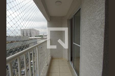 Varanda da Sala de apartamento à venda com 2 quartos, 43m² em Vila São João, Guarulhos