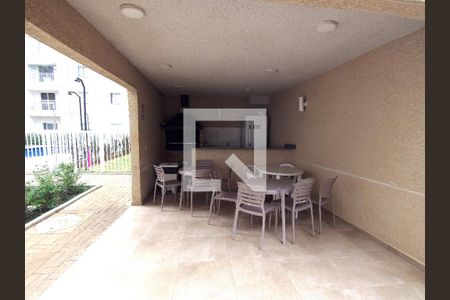 Área comum - Churrasqueira 02 ao lado das piscina  de apartamento à venda com 2 quartos, 43m² em Vila São João, Guarulhos