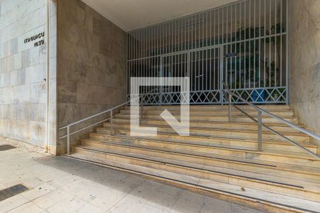 Studio para alugar com 28m², 1 quarto e sem vaga Studio para alugar com 28m², 1 quarto e sem vagaFachada