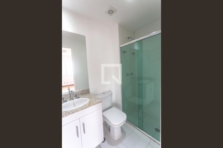 Banheiro de apartamento para alugar com 1 quarto, 70m² em Vila Lusitânia, São Bernardo do Campo