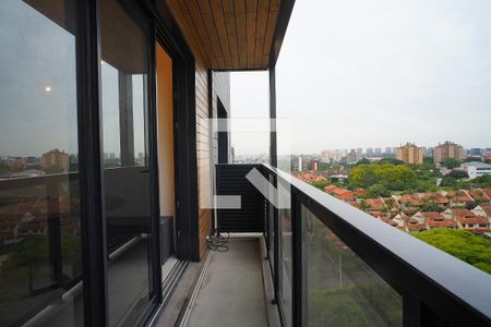 Varanda da Sala de apartamento à venda com 2 quartos, 70m² em Boa Vista, Porto Alegre