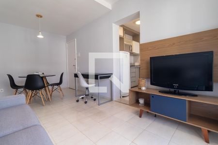 Sala de apartamento para alugar com 1 quarto, 46m² em Jardim Paulista, São Paulo