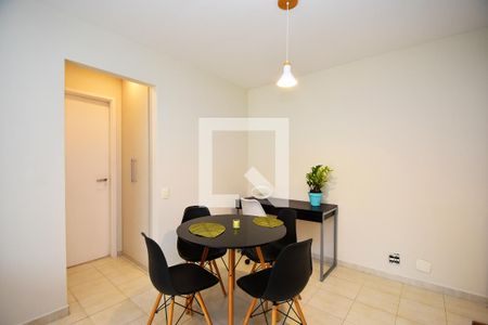 Sala de jantar de apartamento para alugar com 1 quarto, 46m² em Jardim Paulista, São Paulo