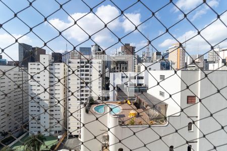 Vista da varanda de apartamento para alugar com 1 quarto, 46m² em Jardim Paulista, São Paulo