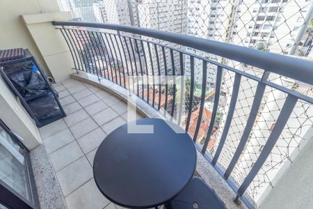 Varanda de apartamento para alugar com 1 quarto, 46m² em Jardim Paulista, São Paulo