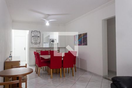 Sala de apartamento para alugar com 3 quartos, 104m² em Ocian, Praia Grande