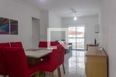 Sala de apartamento para alugar com 3 quartos, 104m² em Ocian, Praia Grande