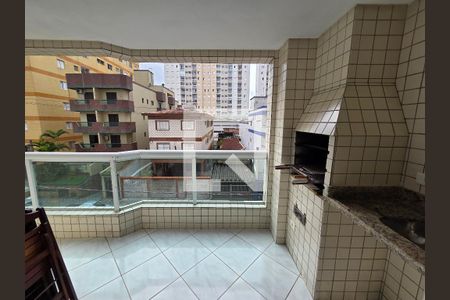 Varanda da Sala de jantar de apartamento para alugar com 3 quartos, 104m² em Ocian, Praia Grande