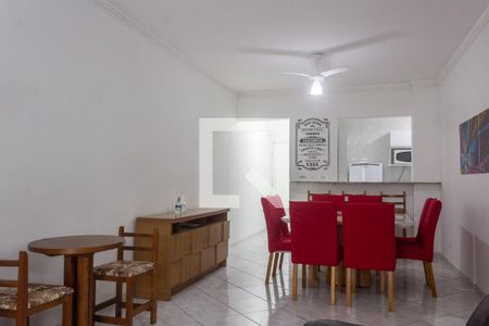 Sala de apartamento para alugar com 3 quartos, 104m² em Ocian, Praia Grande