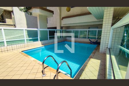Área comum - Piscina de apartamento para alugar com 3 quartos, 104m² em Ocian, Praia Grande