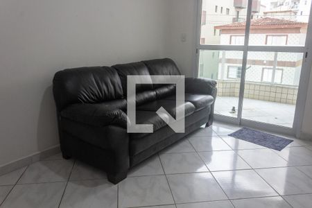 Detalhe sala de apartamento para alugar com 3 quartos, 104m² em Ocian, Praia Grande