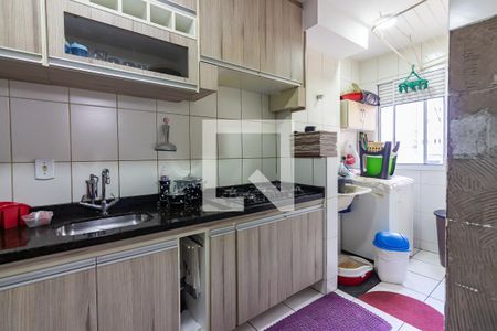 Cozinha de apartamento para alugar com 2 quartos, 54m² em São Pedro, Osasco