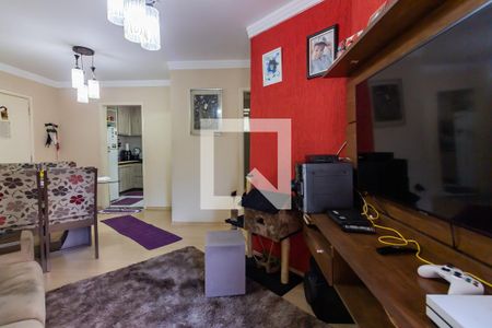 Sala de apartamento para alugar com 2 quartos, 54m² em São Pedro, Osasco