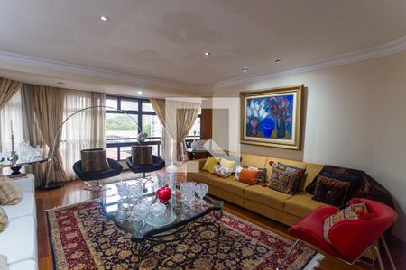 Sala 1 de apartamento para alugar com 4 quartos, 230m² em Lourdes, Belo Horizonte