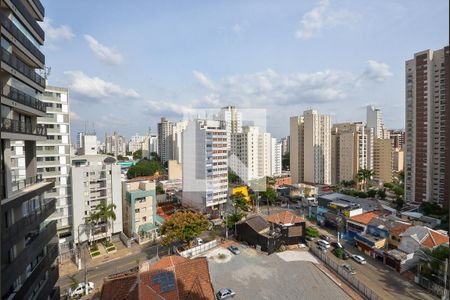 Varanda da Sala de apartamento à venda com 1 quarto, 46m² em Vila Mariana, São Paulo