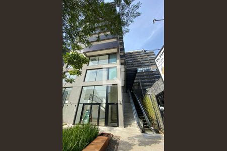 Apartamento para alugar com 46m², 1 quarto e 1 vaga Apartamento para alugar com 46m², 1 quarto e 1 vagaFachada