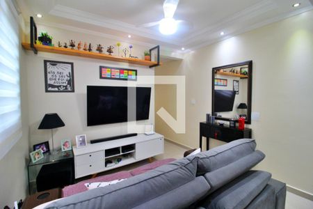 Sala de apartamento para alugar com 3 quartos, 75m² em Vila Vitória, Santo André