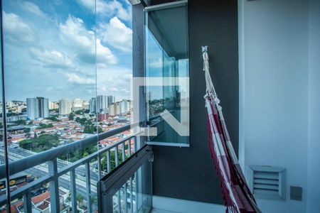 Varanda da Sala de apartamento para alugar com 2 quartos, 49m² em Vila Santa Catarina, São Paulo