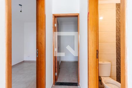 Hall Quartos  de apartamento à venda com 2 quartos, 43m² em Cidade Mãe do Céu, São Paulo