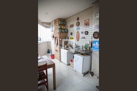 Varanda gourmet de apartamento à venda com 3 quartos, 175m² em Santa Paula, São Caetano do Sul