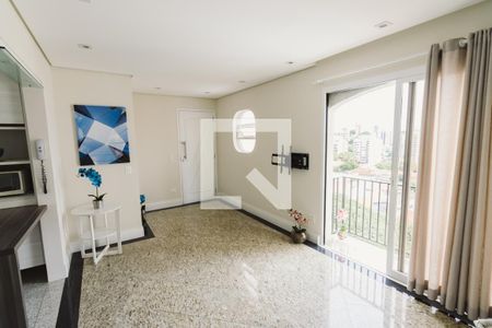 Sala de apartamento para alugar com 3 quartos, 79m² em Pompeia, São Paulo