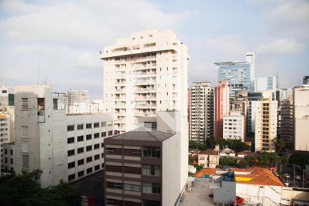 Vista da Sala de apartamento à venda com 2 quartos, 120m² em Consolação, São Paulo
